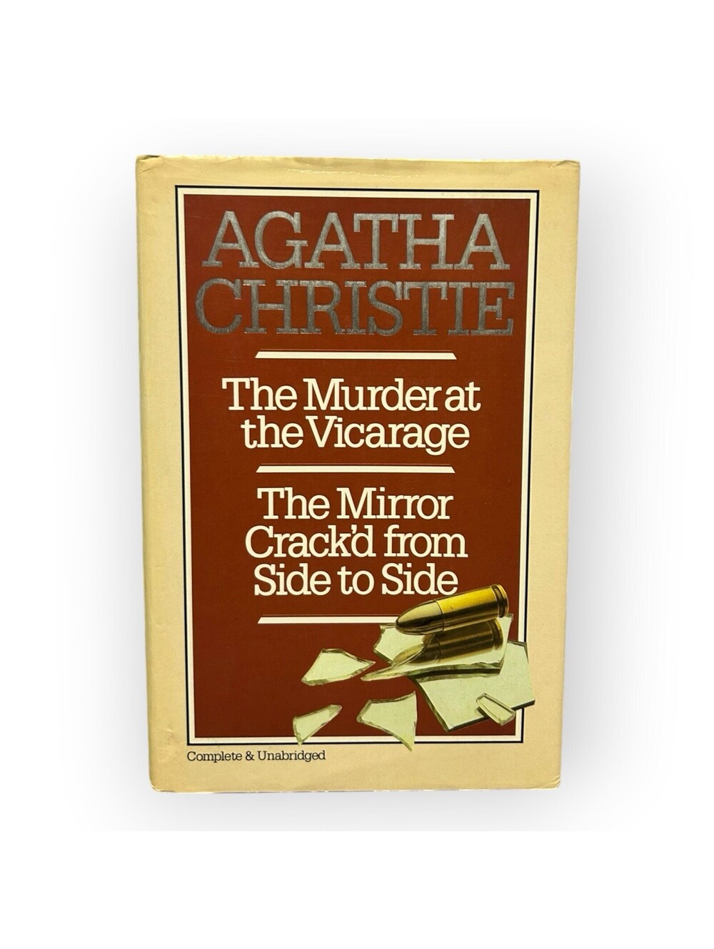 The Murder at the Vicarage, Mirror Crack'd Agatha Christie Hardback Book